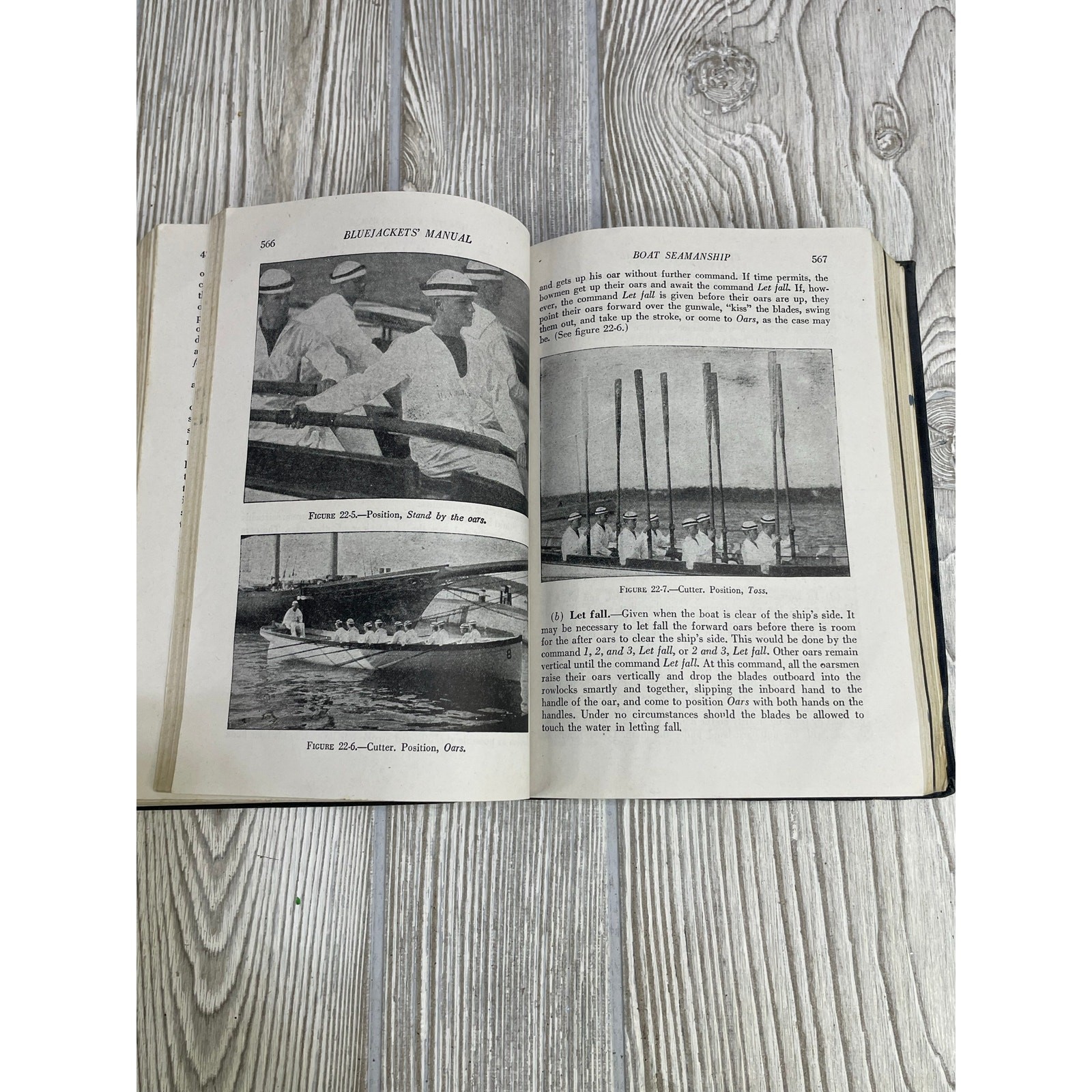 Bluejackets’ Manual 1943 US Navy 11th Edition Enlisted Seamanship HC VTG