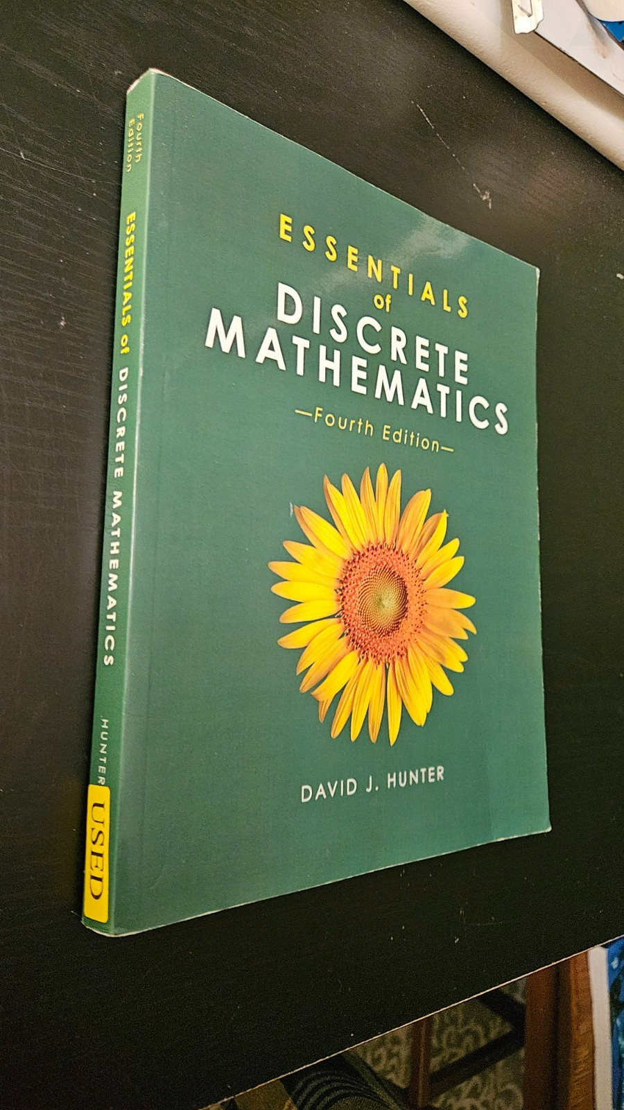 Essentials of Discrete Mathematics, Paperback, Hunter , 4th Edition, VERY GOOD