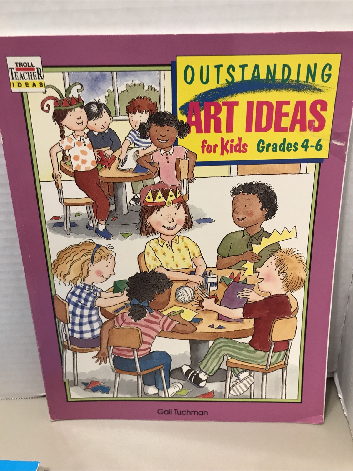 (Lot of 2) Outstanding Art Ideas for Kids Grades 4-6 & Penny Pitching Art