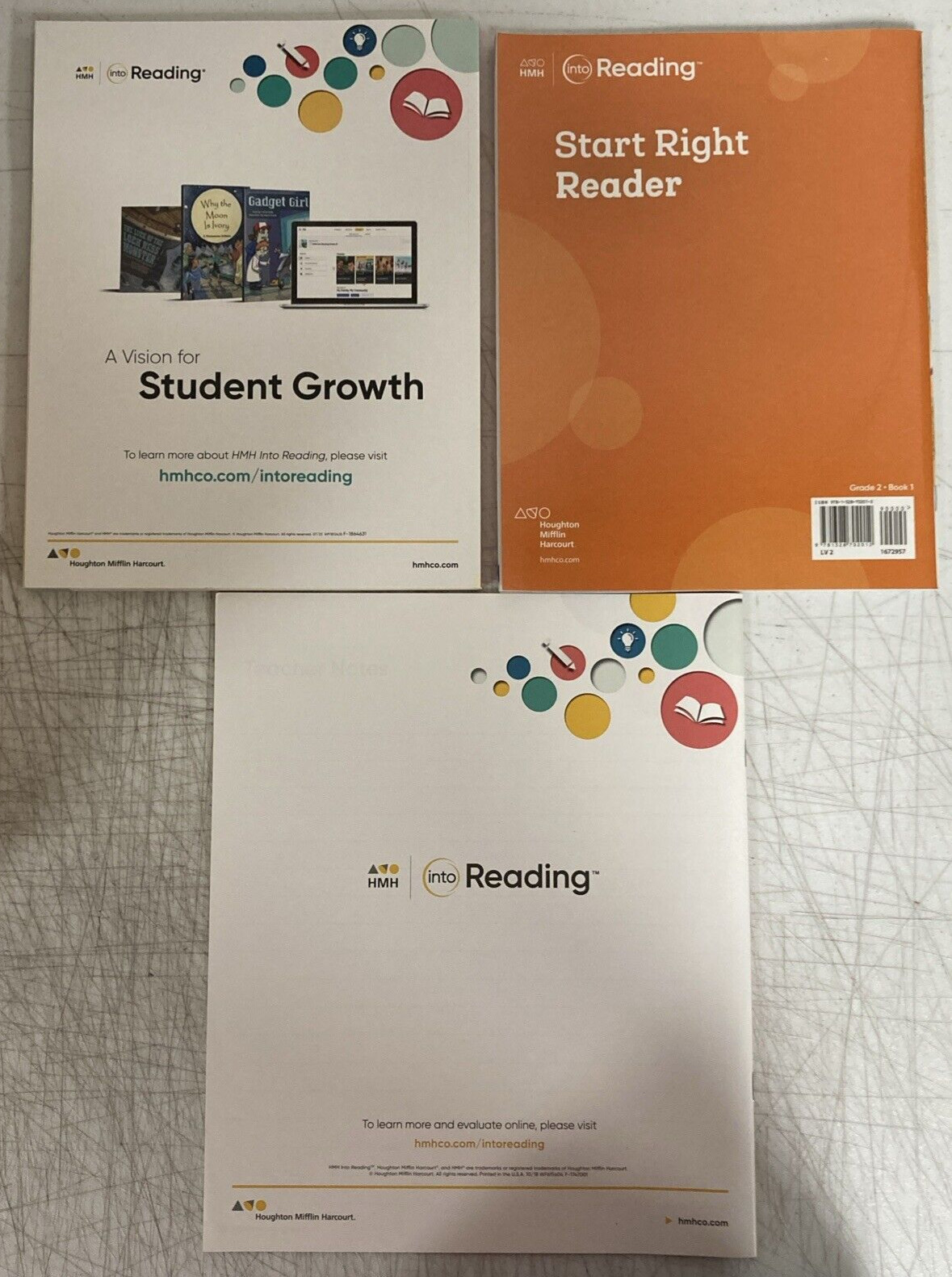 HMH into Reading Curriculum Grade 2 Teachers Resource/Guide Kit