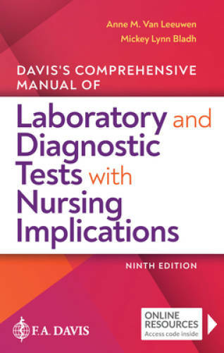 Davis’s Comprehensive Manual of Laboratory and Diagnostic Tests With Nurs – GOOD