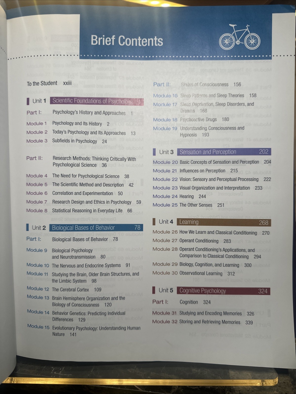 Myers Psychology AP Updated Course Framework Third Edition Scientific Biological