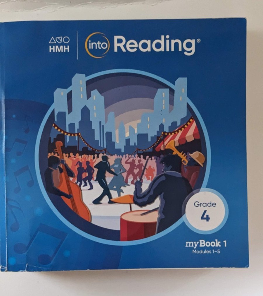 HMH Into READING Grade 4 myBook 1 & 2 Modules 1-5, 6-10 Book Set PENCIL WRITING