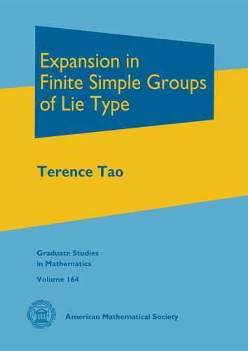 Expansion in Finite Simple Groups of Lie Type, Hardcover by Tao, Terence, Lik…