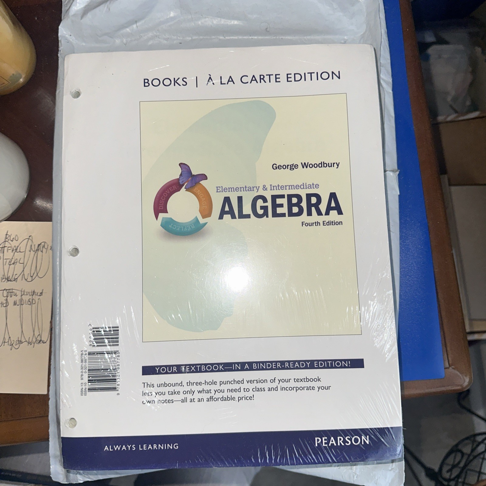 Elementary and Intermediate Algebra, Books a la Carte Edition by George Woodbury