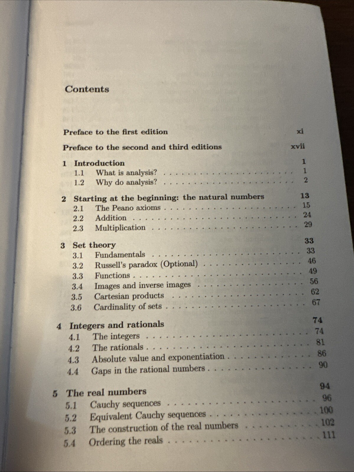 Analysis I: Third Edition (Texts and Readings in Mathematics) by Tao, Terence