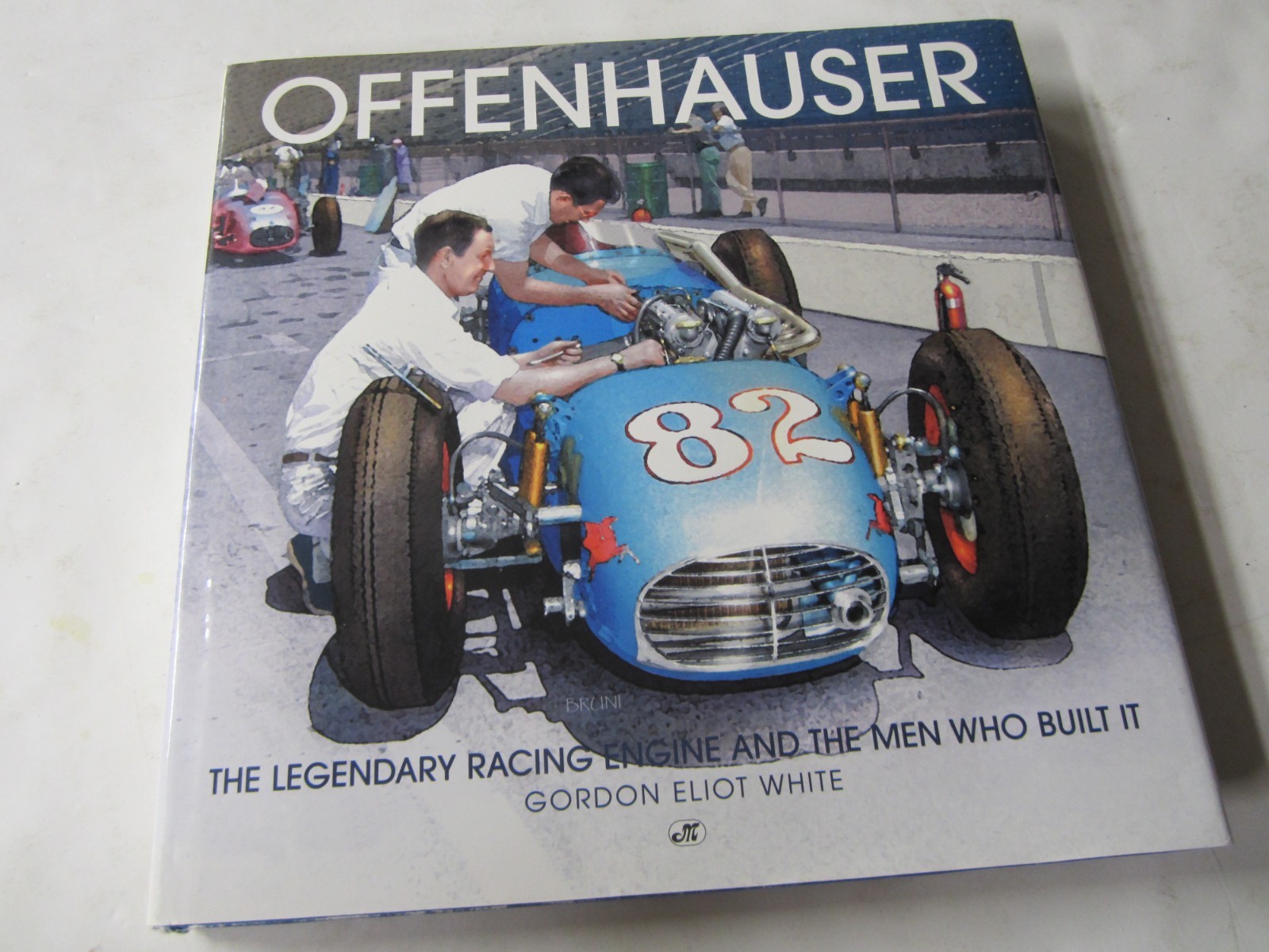 OFFENHAUSER Legendary Racing Engine by Gordon Eliot White Hardcover Book