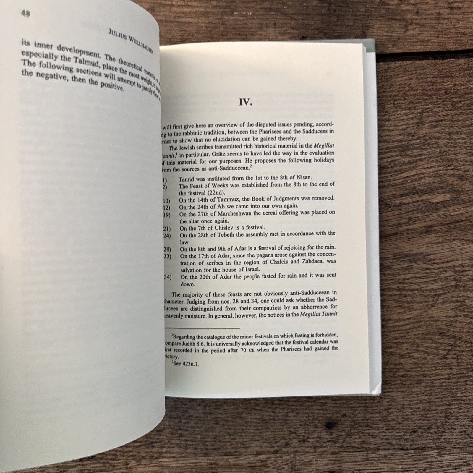 Pharisees and Sadducees Hardcover + Dust Jacket – Julius Wellhausen VERY GOOD +