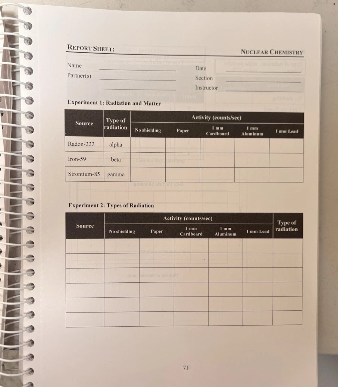 Laboratory Manual for General, Organic, and Biological Chemistry by Cindy Appleg