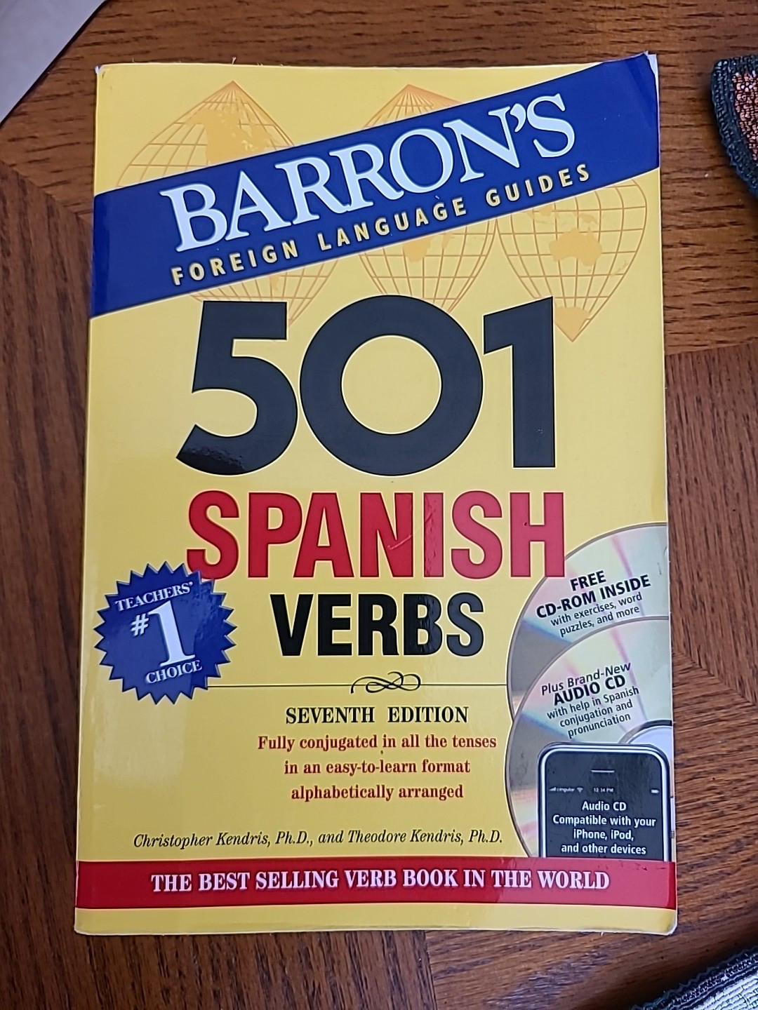 501 Verb Ser.: 501 Spanish Verbs with CD-ROM and Audio CD by Theodore Kendris…
