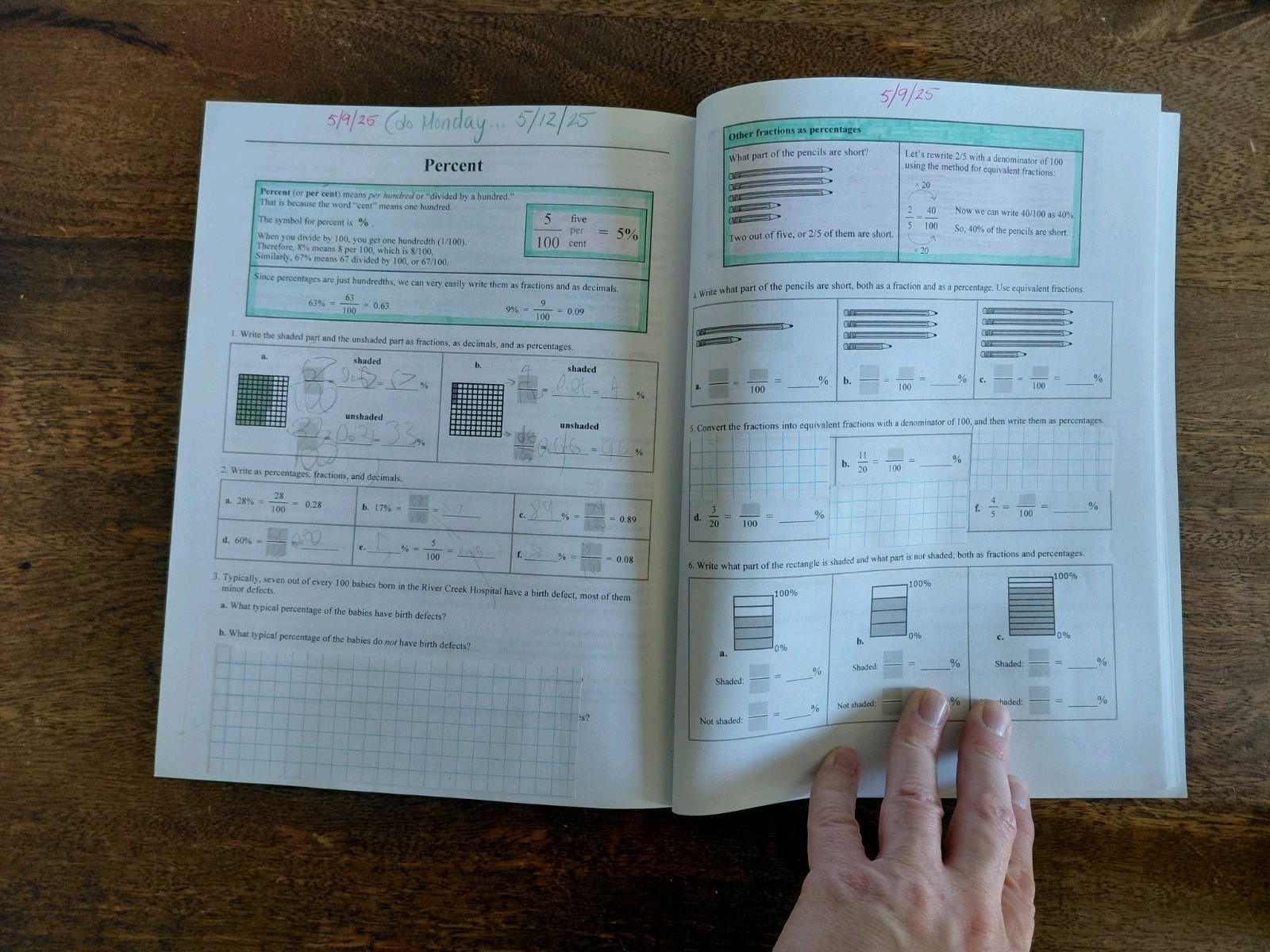 Math Mammoth Grade 6-A 6-B Worktext, Graded 6 Tests And Answer Keys, Set