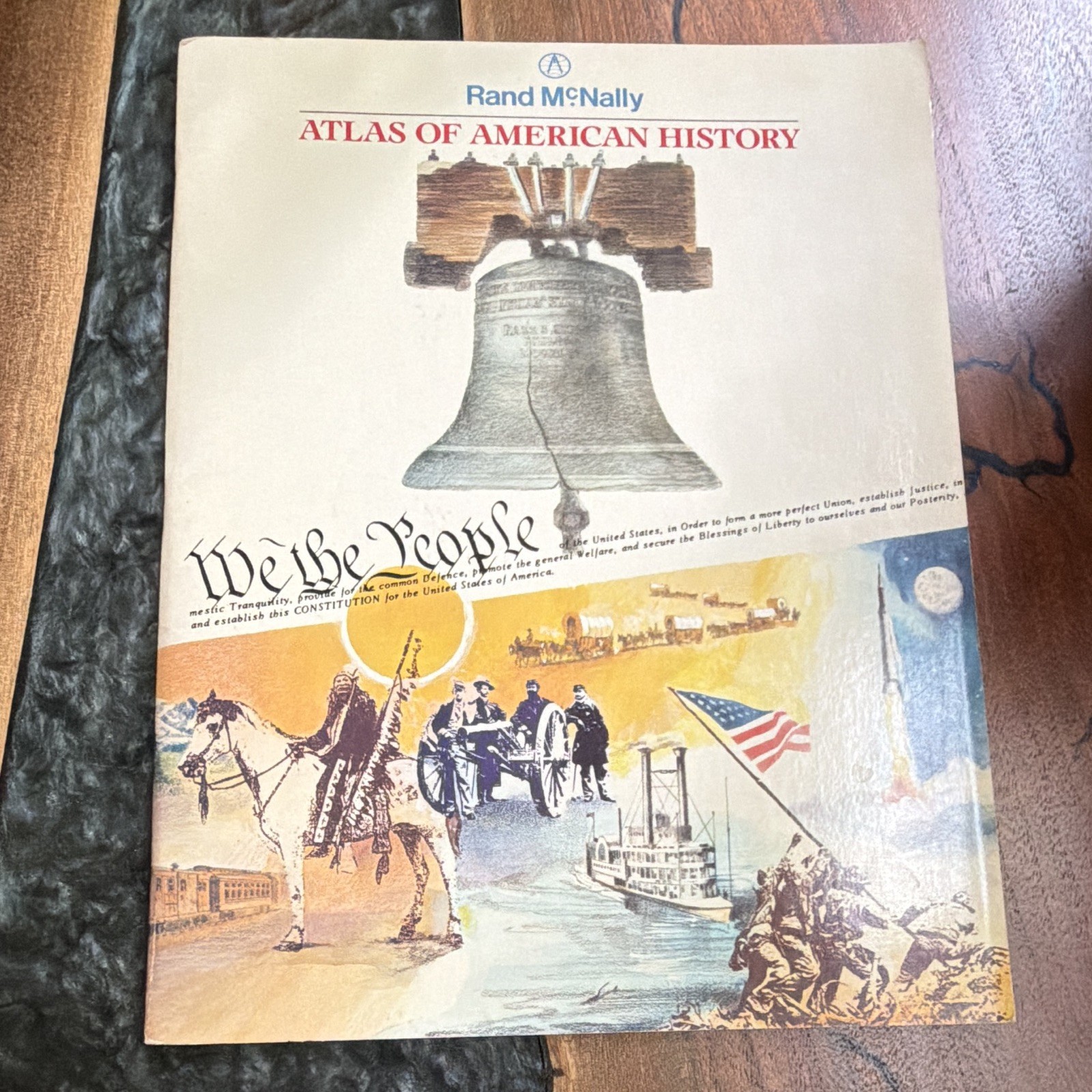 Rand McNally Atlas of American History Atlas United States 1993 Very Good