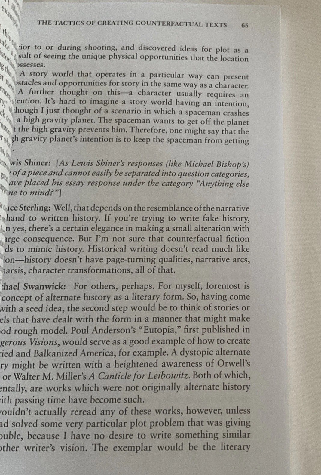 Fiction Writer’s Guide to Alternate History : A Handbook on Craft, Art & History