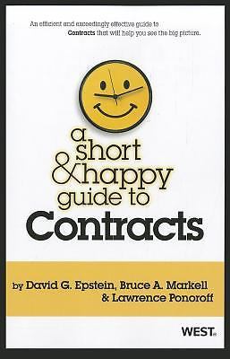 Short and Happy Guides: Short and Happy Guide to Contracts by Bruce A….