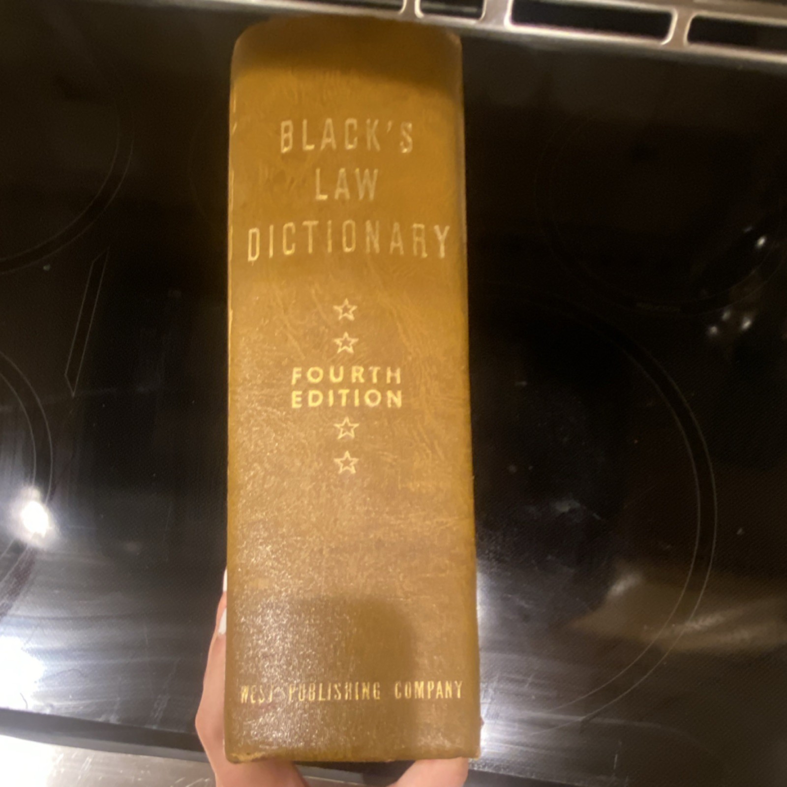 Black’s Law Dictionary Fourth Edition 1961 West Publishing Co. Hardcover Law