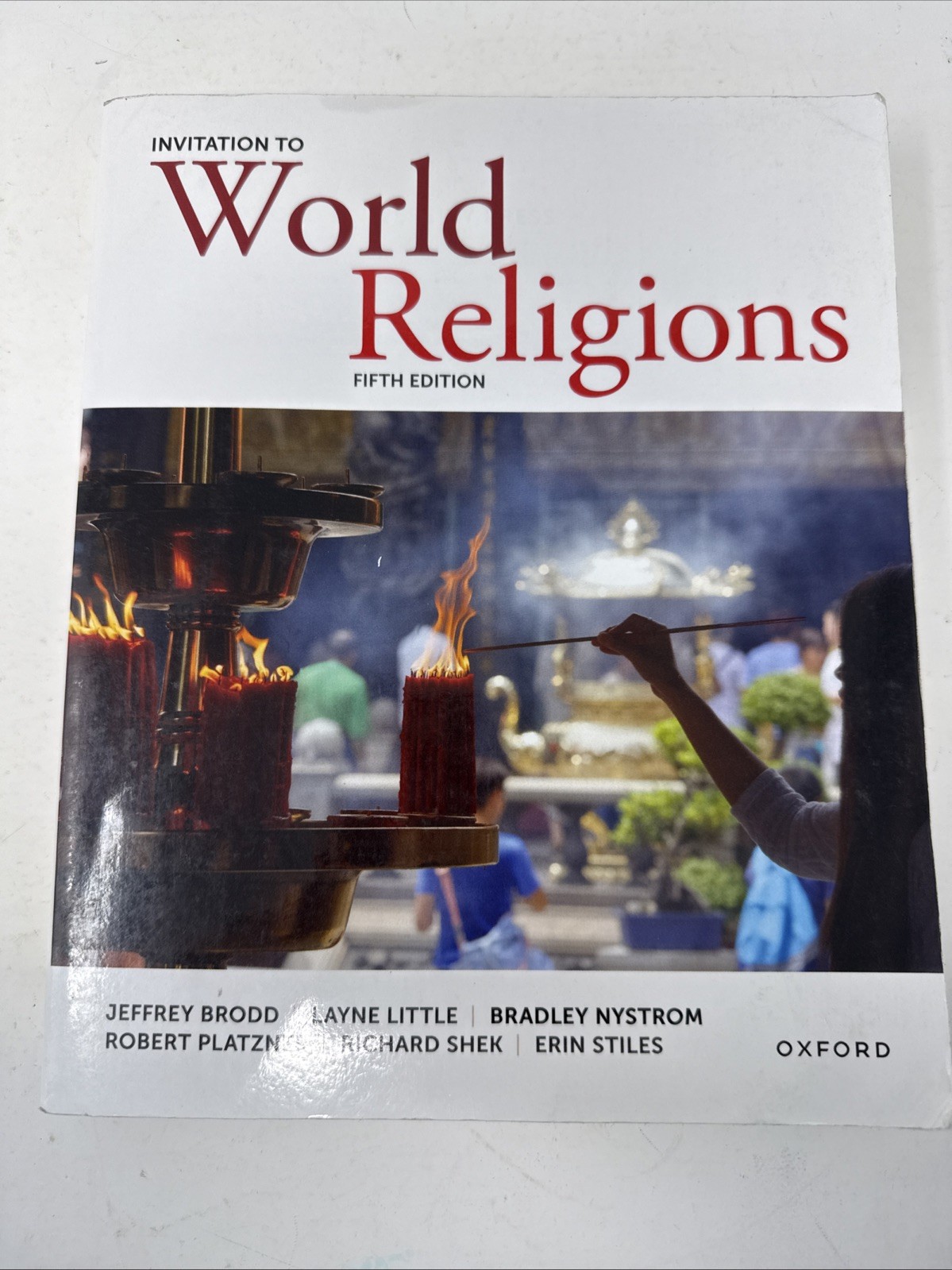 Invitation to World Religions 5th Edition 2025 Textbook Paperback Brodd Nystrom