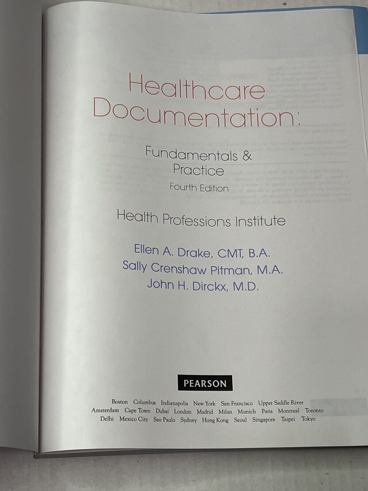 Healthcare Documentation: Fundamentals and Practice: Used