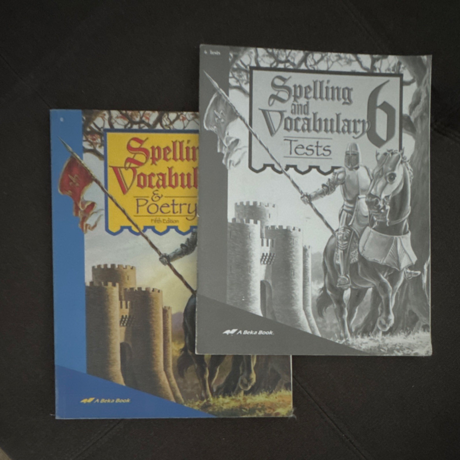 A Beka Book Spelling and Vocabulary 6 Tests Test Book Middle School PB 2000