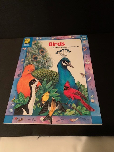 BIRDS-a skill-builder workbook-1998 Brighter Vision-23 pages-grades 5-6-NEW
