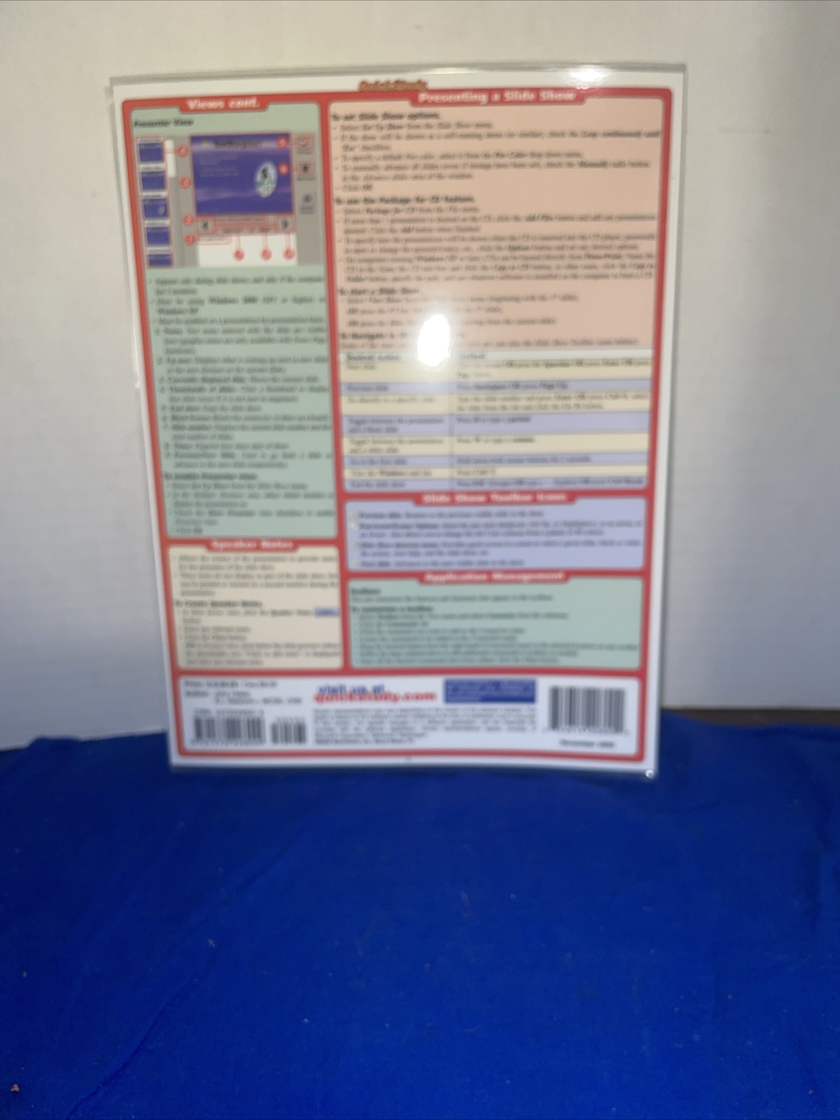 Bar CHARTS “QUICK Reference- POWER POINT” Laminated ( 8.50″ x 10.75″ Folded)2003