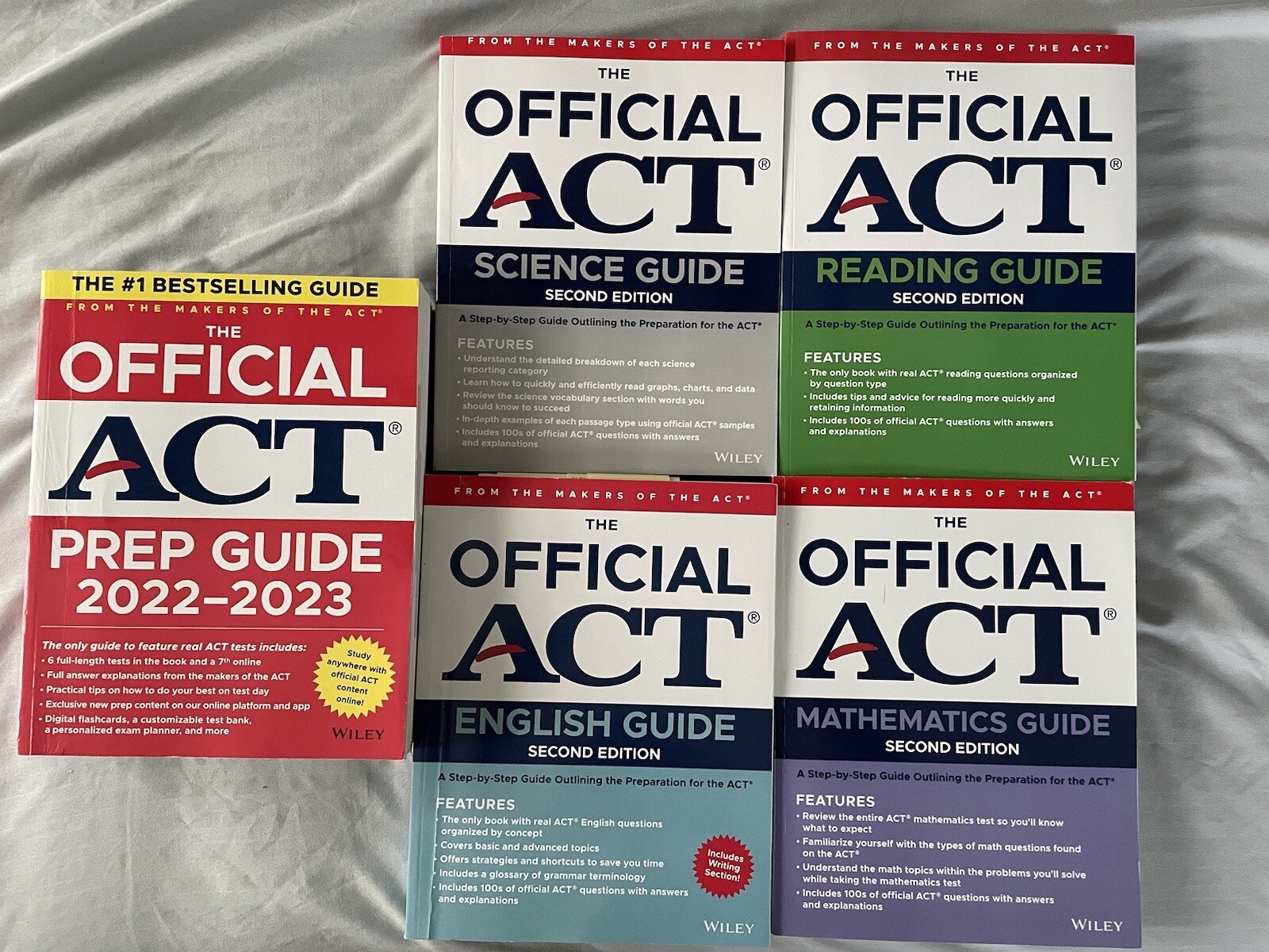 The Official ACT Prep Guide 2022-2023, (Book + Online Course) by ACT (2022,…