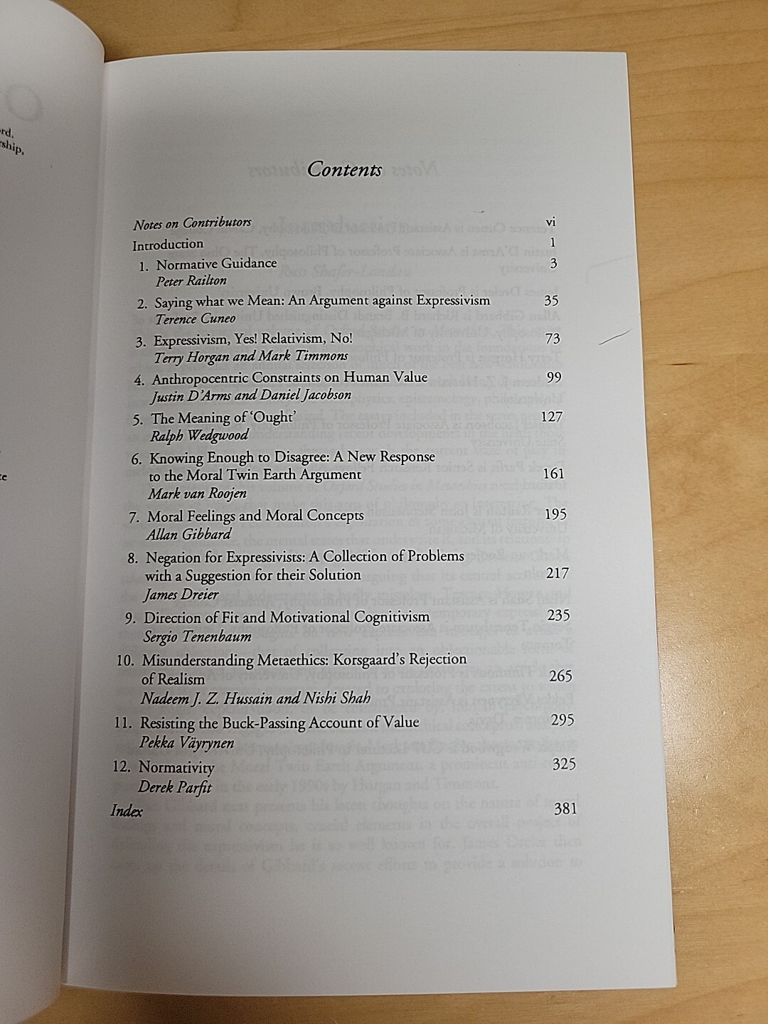 Oxford Studies in Metaethics : Volume 1 Ed. Russ Shafer-Landau