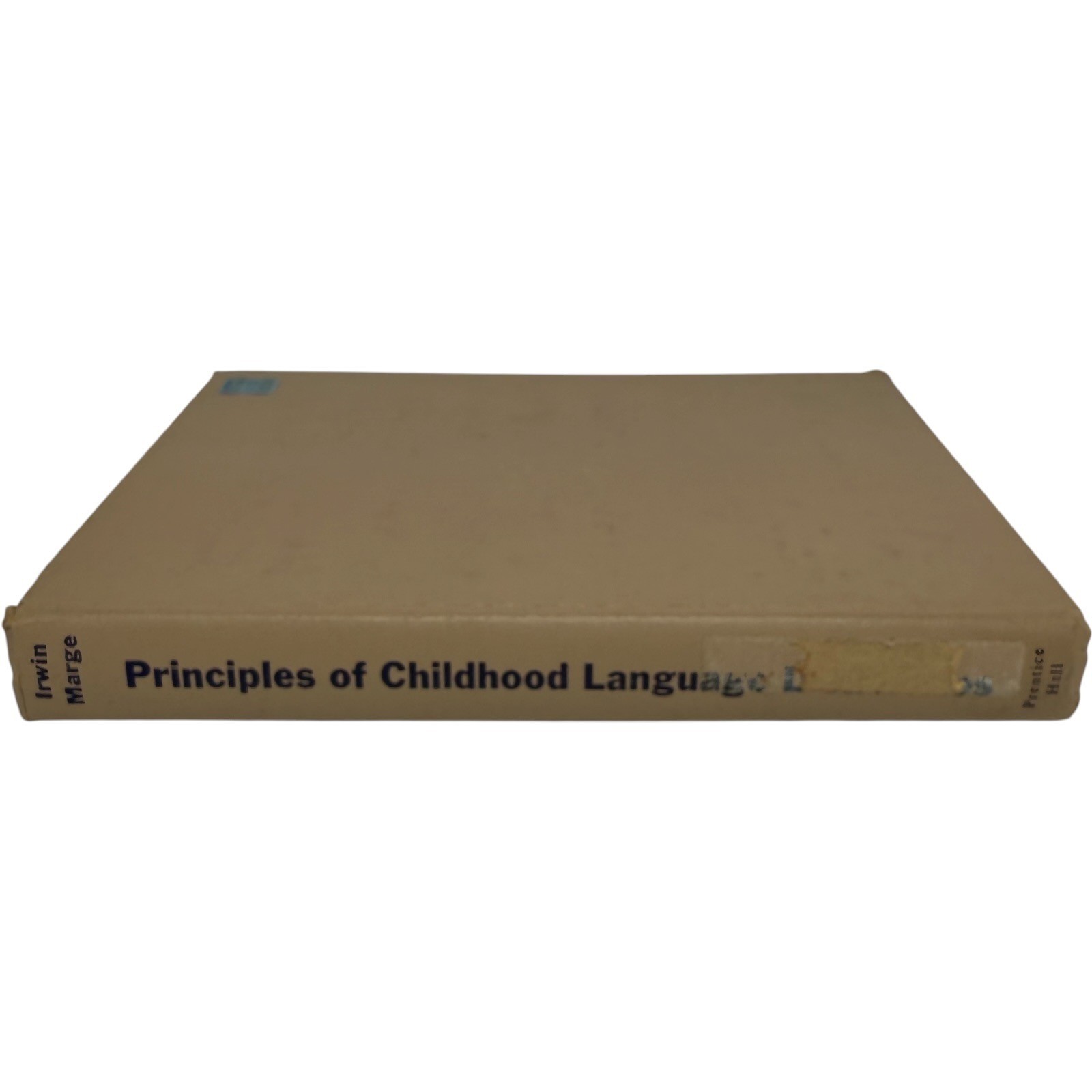 Prentice Hall Principles of Childhood Language Disabilities 1972 Hardcover Fair