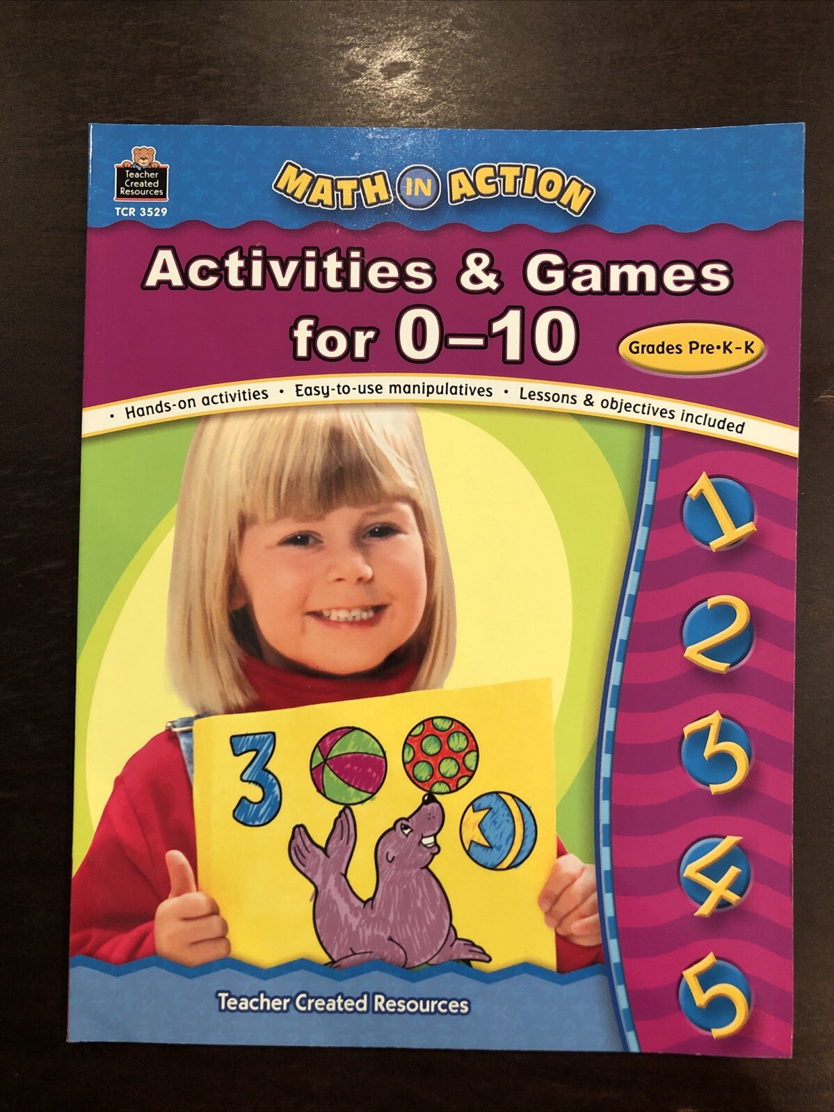 Math in Action Ser.: Math in Action : Activities and Games for 0-10 by…