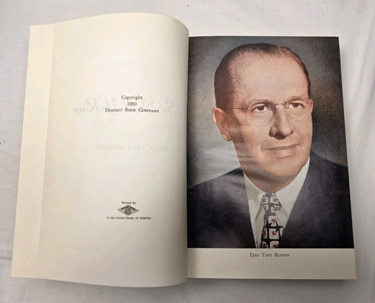 SO SHALL YE REAP by Ezra Taft Benson 1960 Hardcover