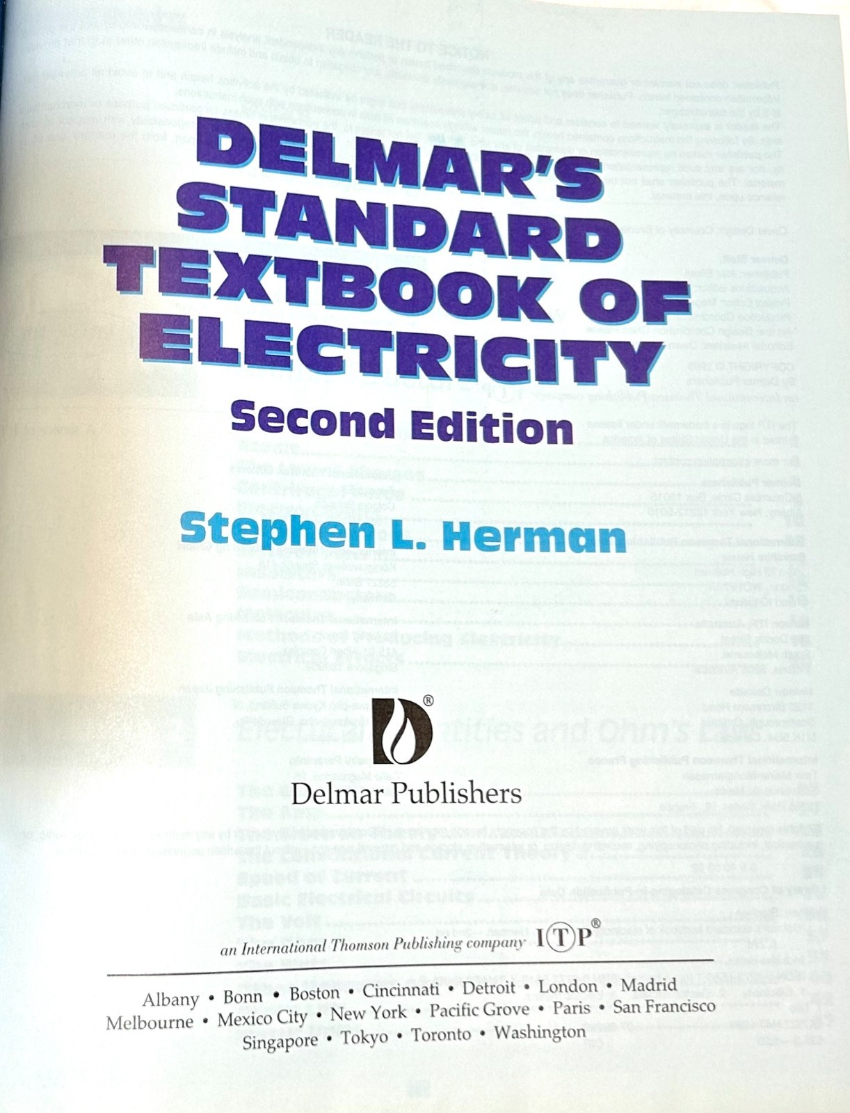 Delmar’s Standard Textbook of Electricity 2nd Edition 98 Stephen L. Herman EUC