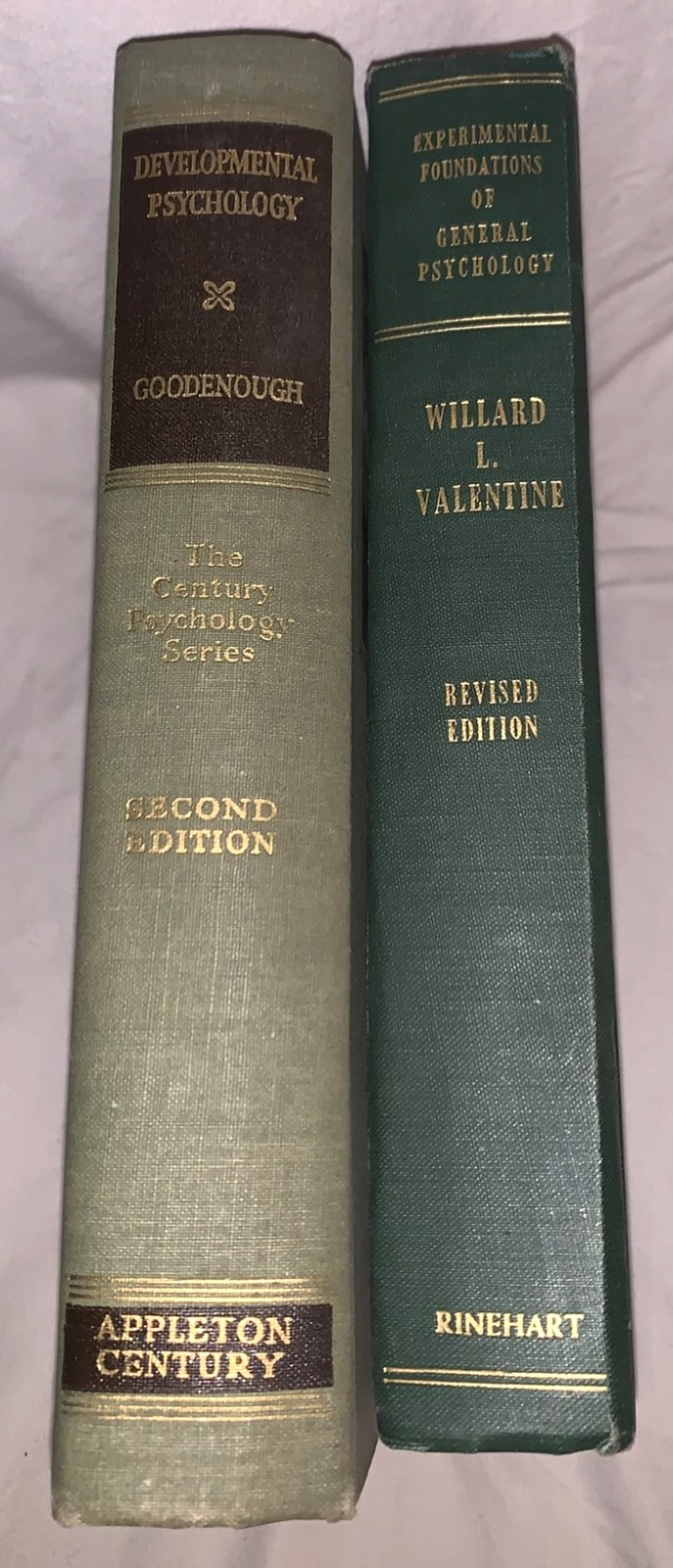 2 Psychology Books from the 1940s Developmental Psychology…