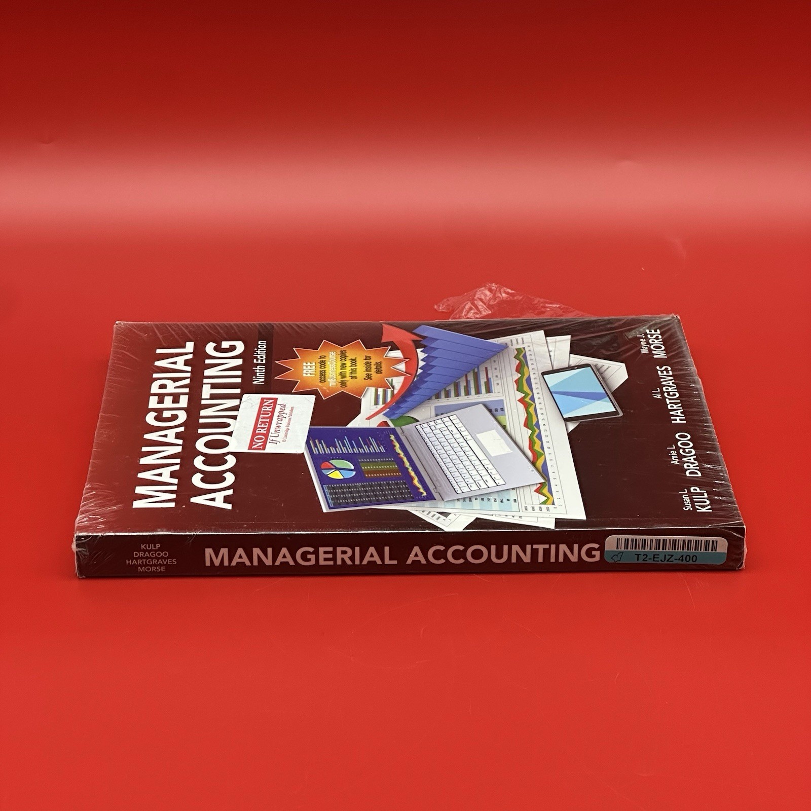 Managerial Accounting Ninth Edition (Paperback, Cambridge Business) – Torn Seal!