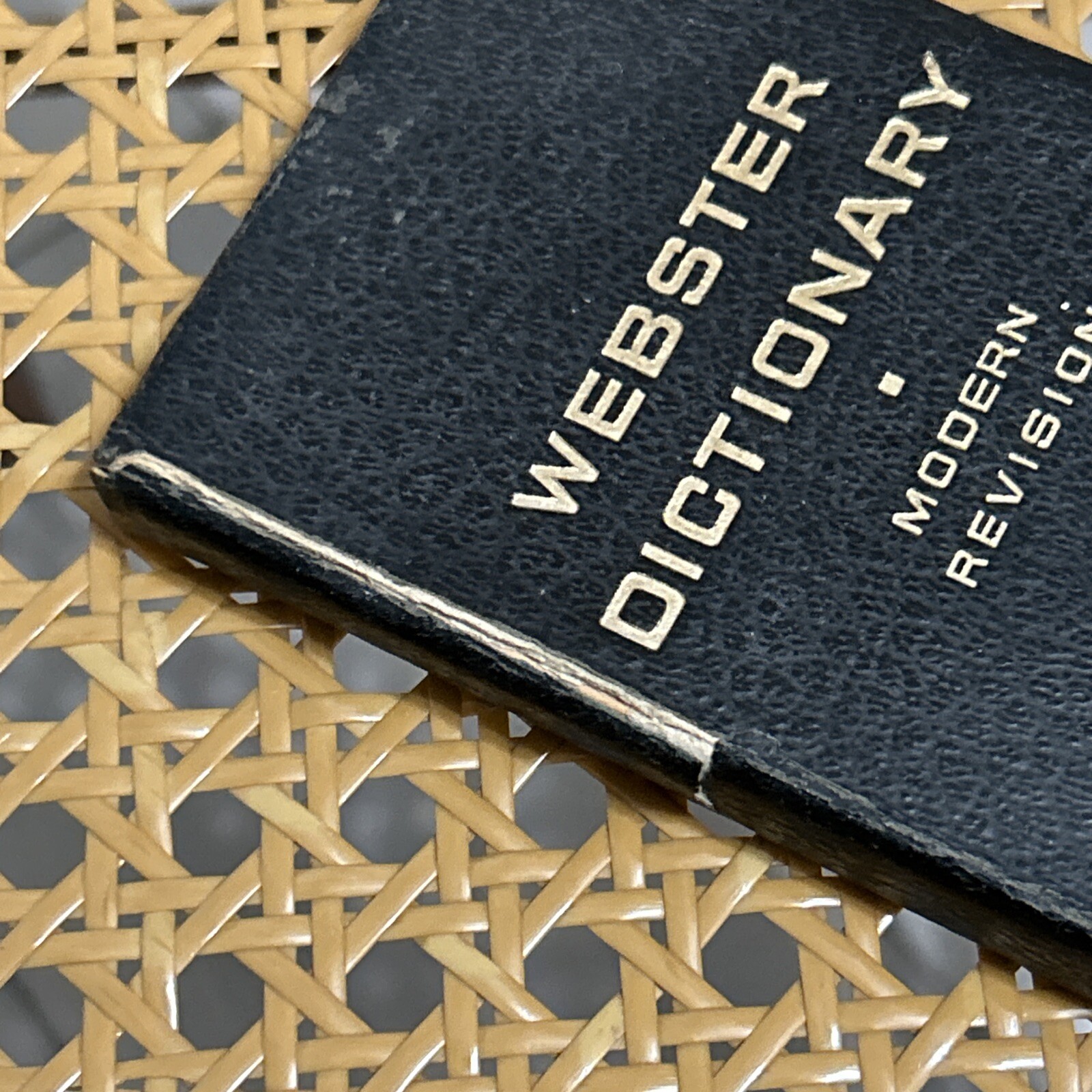 Pocket Size Vintage Webster Dictionary: Modern Revision (1965)