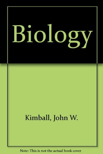 BIOLOGY By John W. Kimball – Hardcover *Excellent Condition*