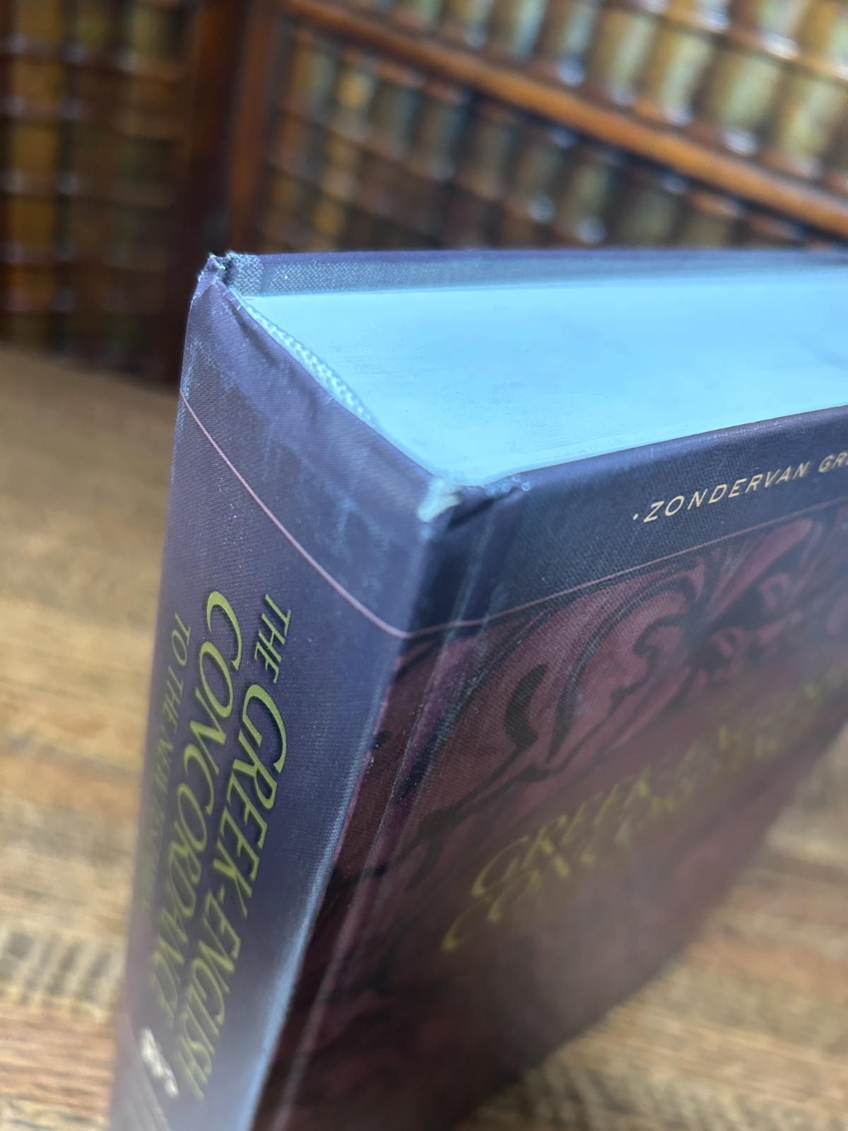 Greek English Concordance to New Testament, Kohlenberger III Hardcover Zondervan