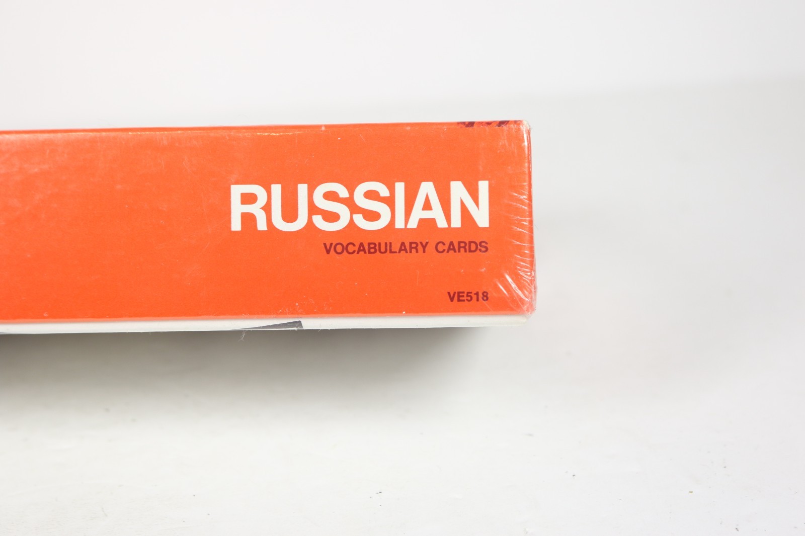 VTG Russian Vocabulary Cards Box of 1000 Phrase Cards Vis-Ed Language Set Sealed