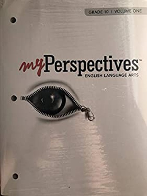 Myperspectives English Language Arts 2017 Student Edition Volumes