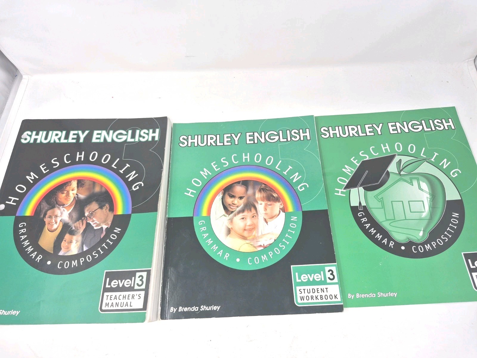 Shurley English Homeschool Level 3 Grammar + Composition, Set Of 3 – See Desc.