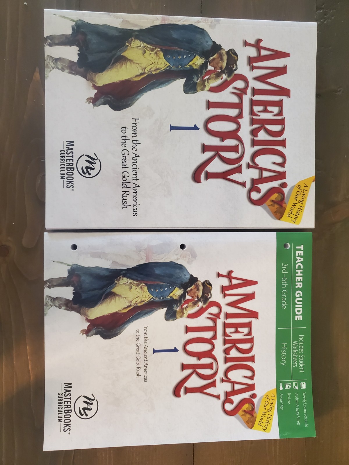 Masterbooks America’s Story 1 Complete Set *new*