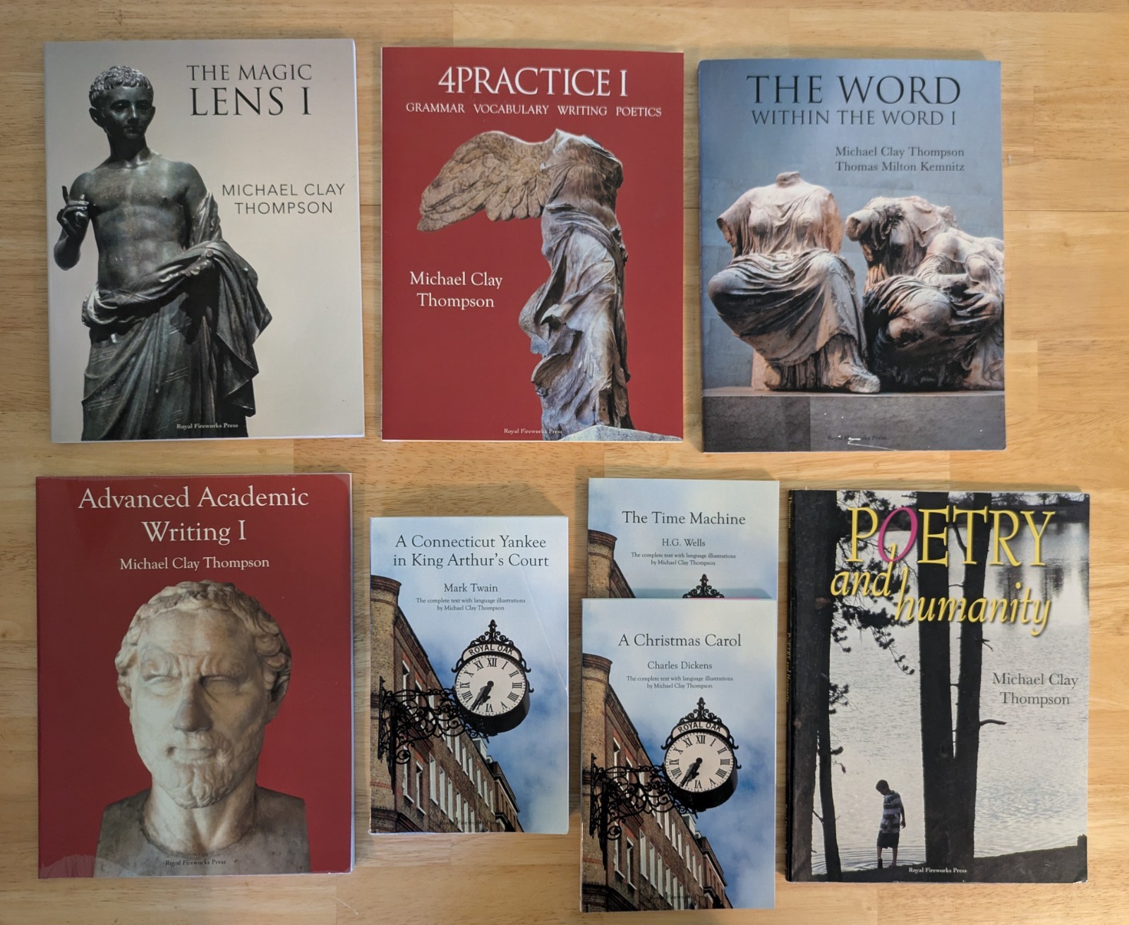MCT Language Arts Level 5 Complete Student Book Lot Color Royal Fireworks Press