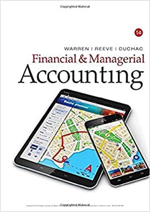 Financial and Managerial Accounting, Loose-Leaf Version