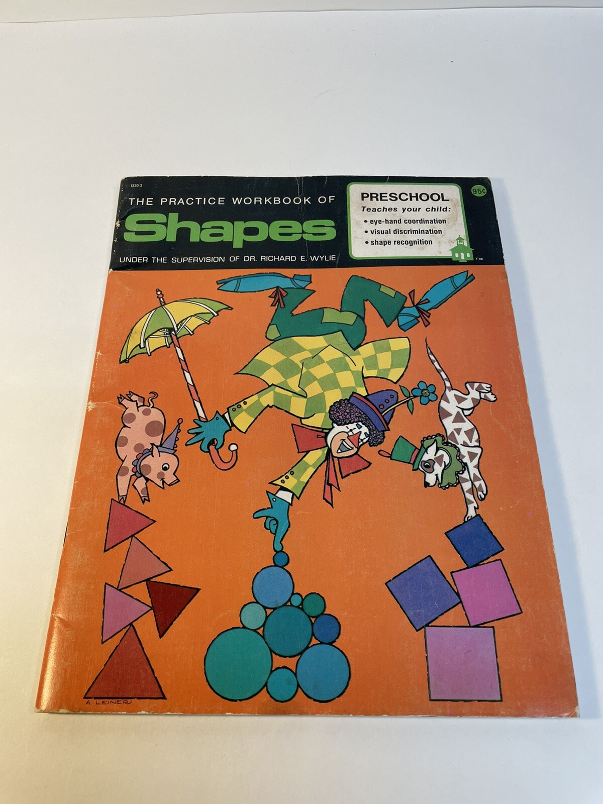 1974 Preschool The Practice Workbook of Shapes Dr. Richard E. Wylie