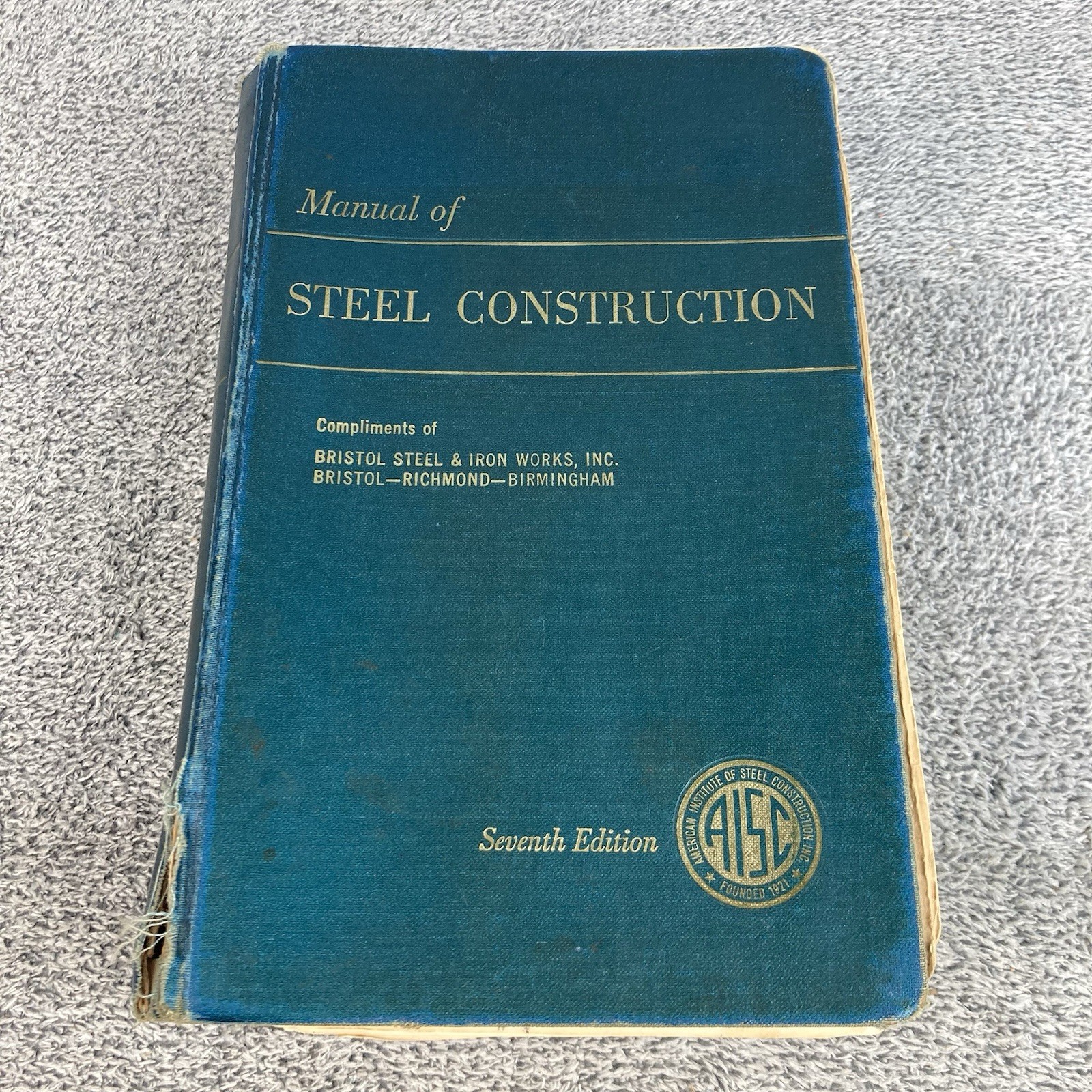 Structural Steel Detail Construction & Stress Design Hardcover Books AISC -Lot 4