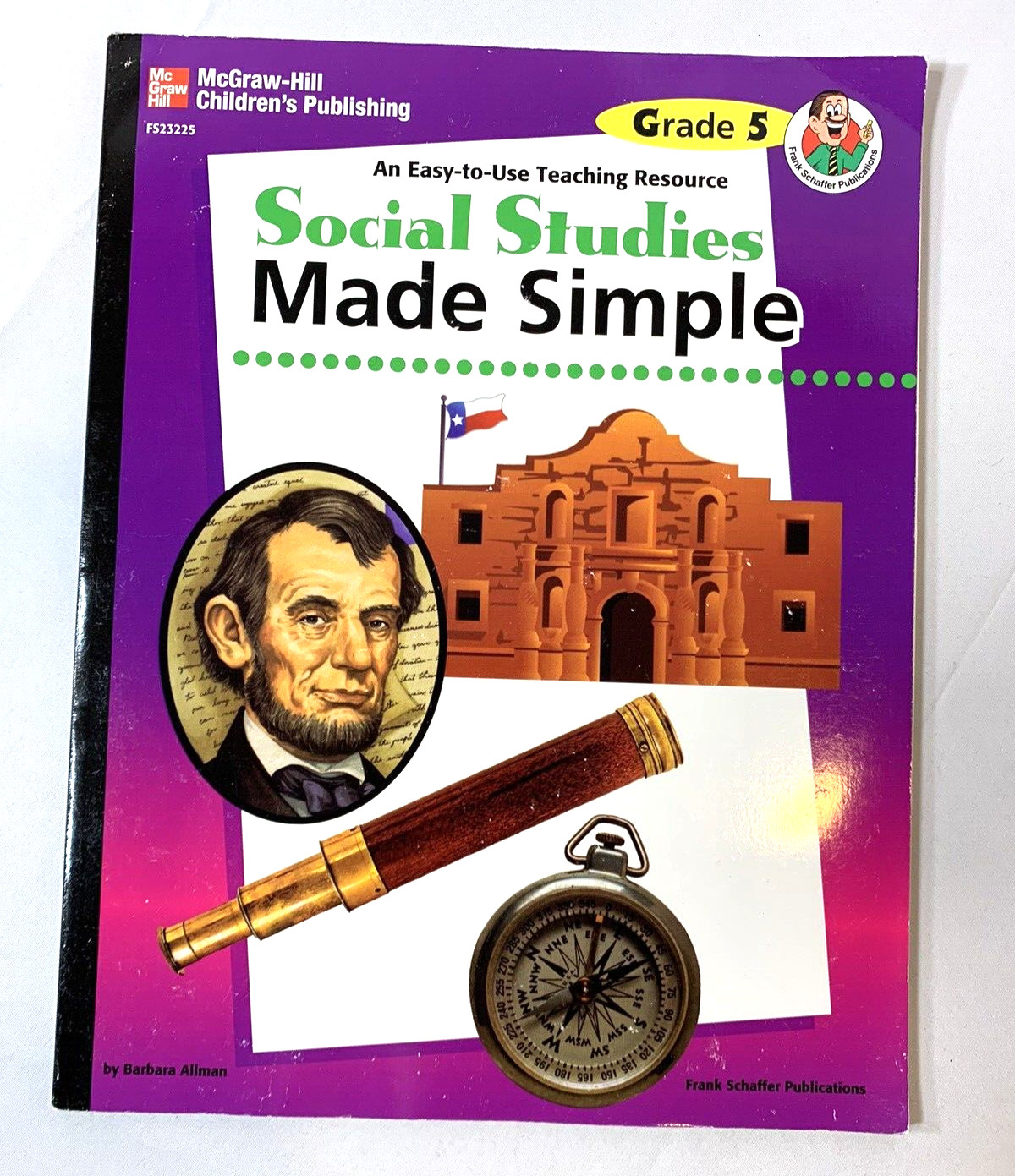 Teacher Curriculum Activity Workbook Social Studies Science Lot of 4 Grades 4-8