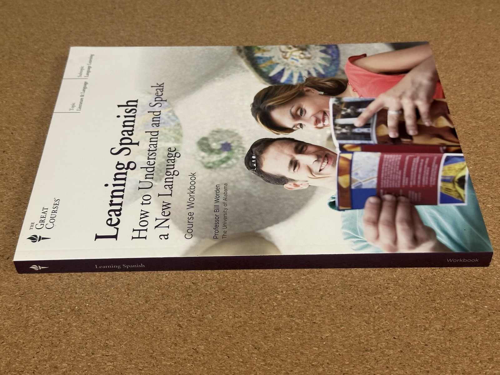 SEALED The Great Courses : Learning Spanish DVD & Course Workbook READ DESC