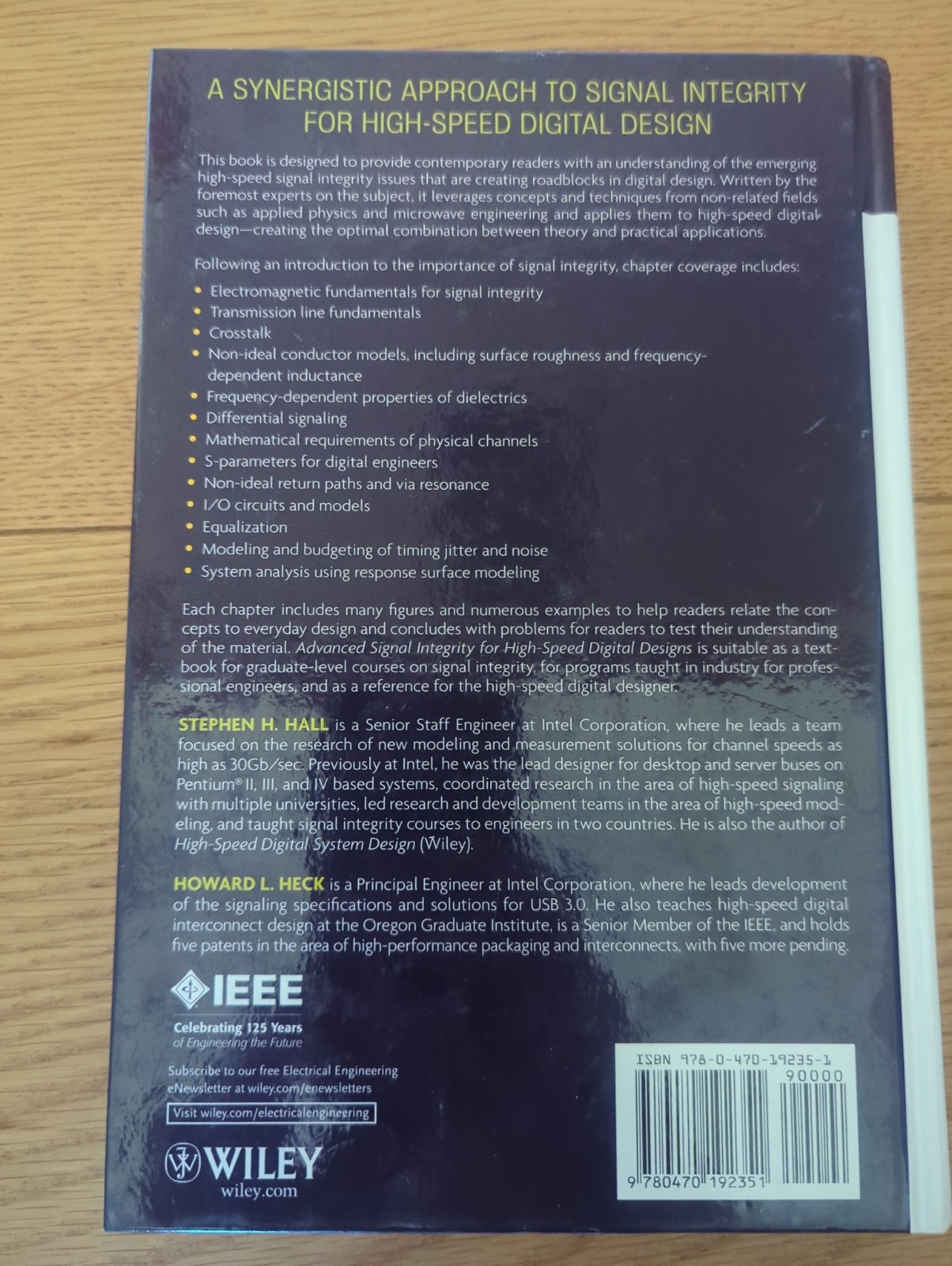 IEEE Press Ser.: Advanced Signal Integrity for High-Speed Digital Designs