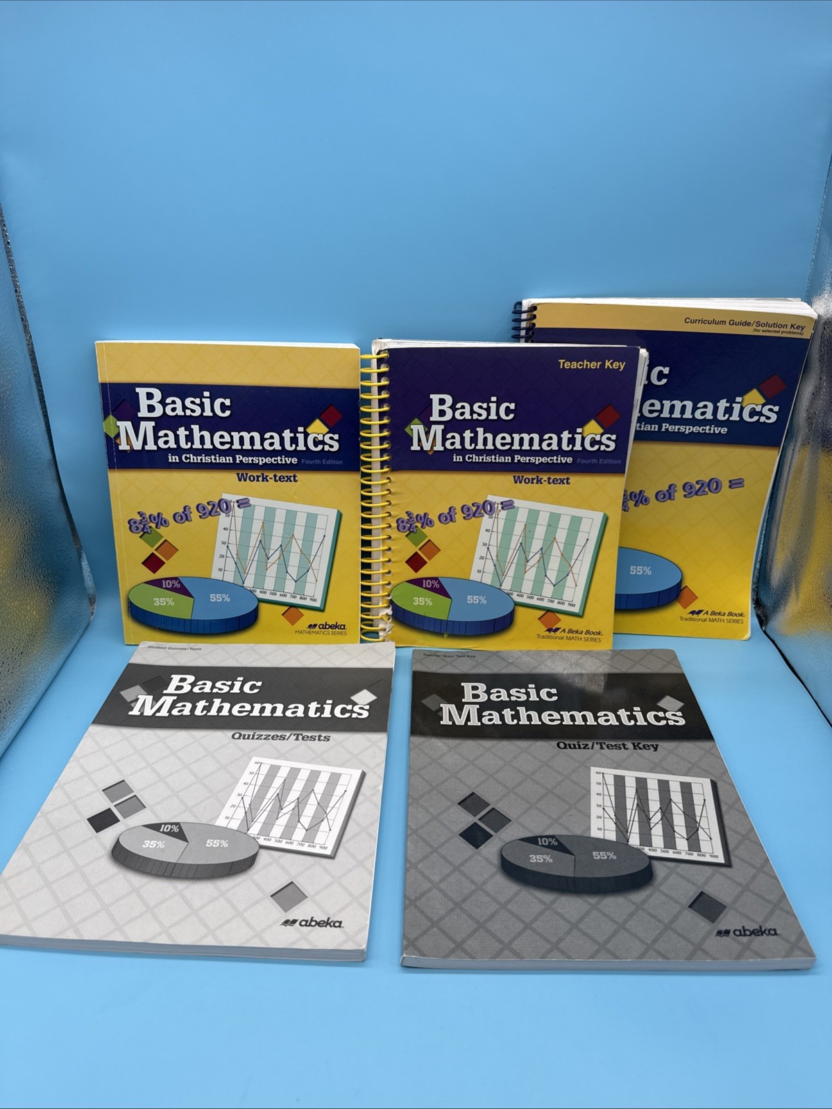 Abeka Basic Mathematics Student & Teacher Set (4th Edition) 7th Grade Math
