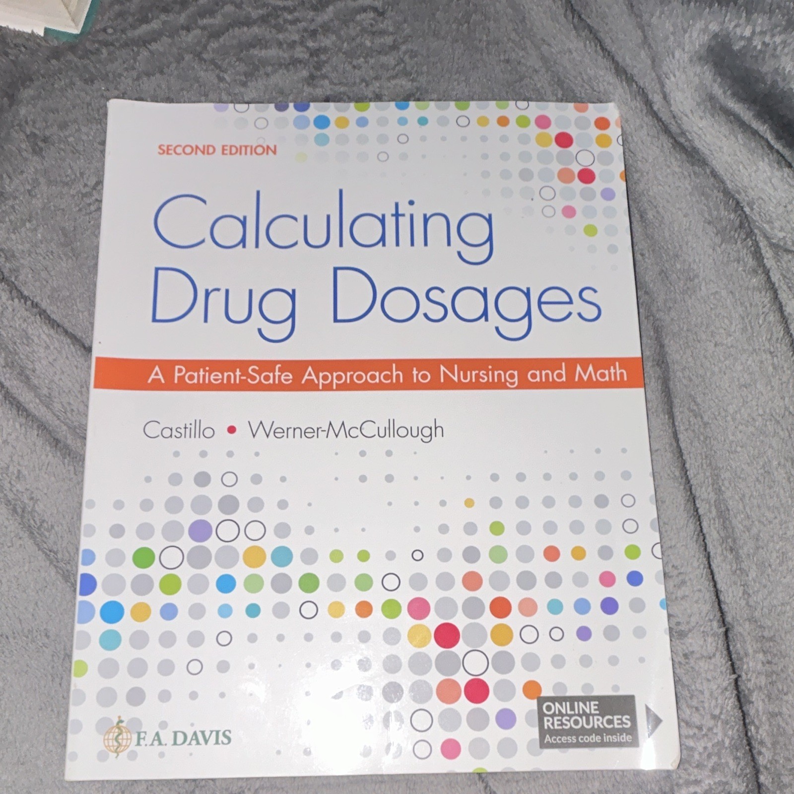 Calculating Drug Dosages 2nd Ed Paperback Castillo Werner-McCullough Online