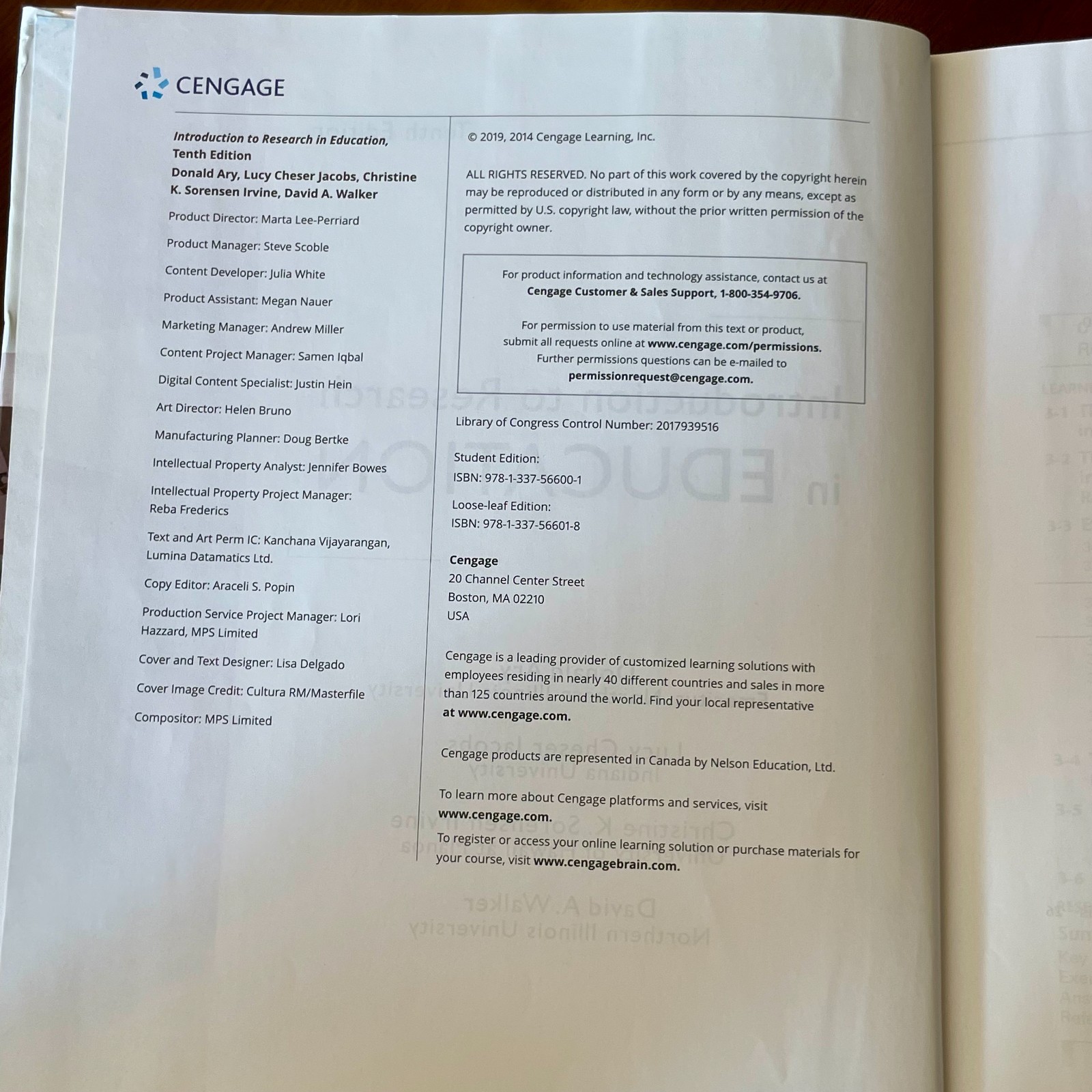 Introduction to Research in Education 10th Edition by Ary, Jacobs, Irvine