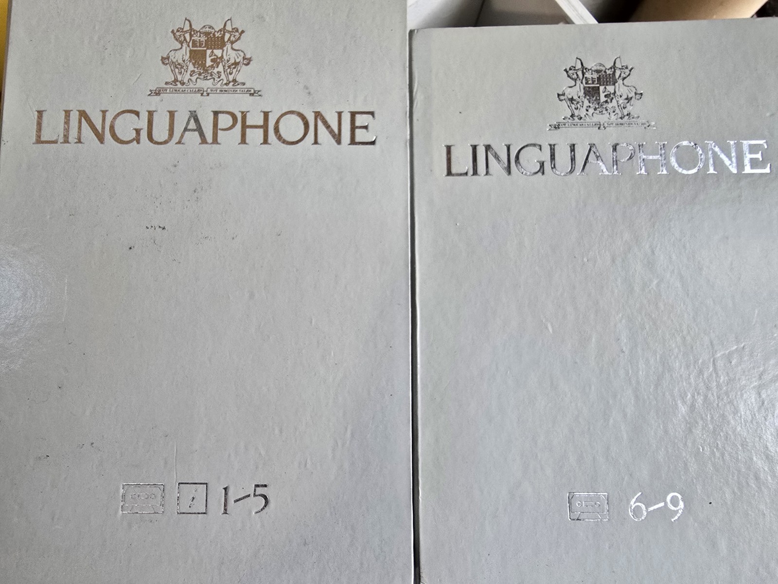 Rare Linguaphone French Vintage Course Cassette tapes 1-9